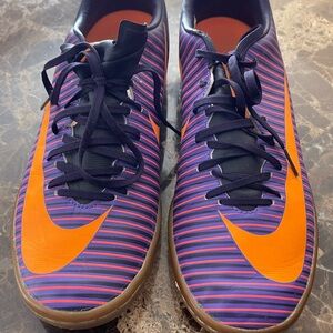 Nike Purple and Orange Athletic Shoes
